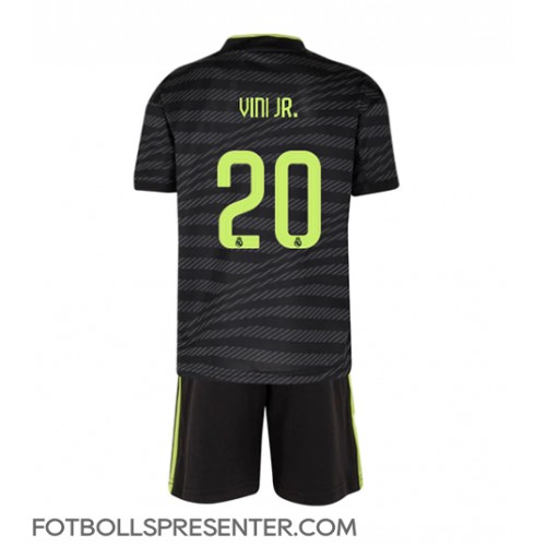 Real Madrid Vinicius Junior #20 Tredje tröja Barn 2022-23 Kortärmad (+ korta byxor)